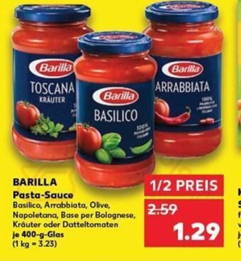 Kaufland Barilla Pasta-Sauce tilbud