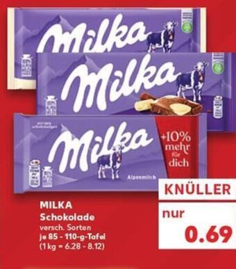 Kaufland DE Milka Schokolade tilbud