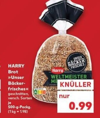 Kaufland DE Harry Brot Unser Bäcker frisches tilbud