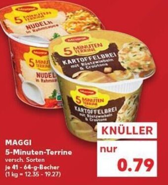 Kaufland Maggi 5-Minuten-Terrine tilbud