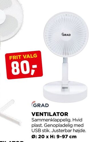 jem & fix Ventilator tilbud
