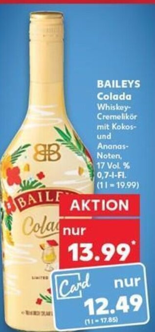 Kaufland DE Baileys Colada tilbud