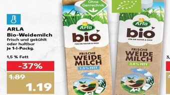 Kaufland DE Arla Bio-Weidemilch tilbud