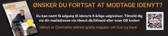 idenyt Tilmeld dig idenyt tilbud
