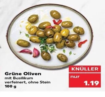 Kaufland Grüne Oliven tilbud