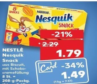 Kaufland Nestlé Nesquik Snack tilbud