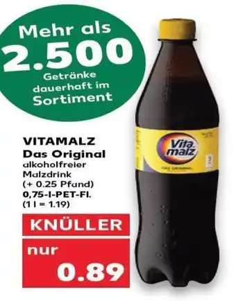 Kaufland Vitamalz Das Original tilbud