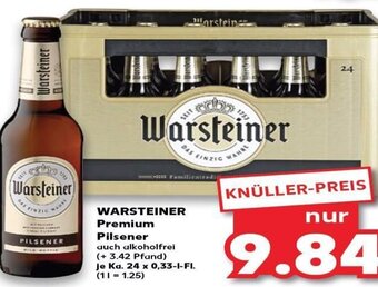 Kaufland Warsteiner Premium Pilsener tilbud