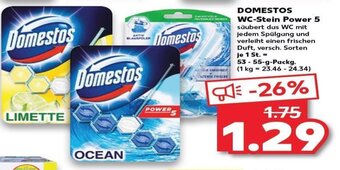 Kaufland Domestos WC-Stein Power 5 tilbud