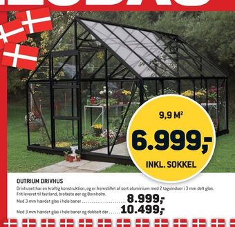 XL-BYG Outrium drivhus tilbud