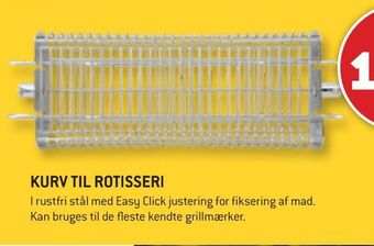 Kurv til rotisseri