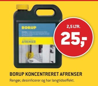XL-BYG Borup koncentreret afrenser tilbud
