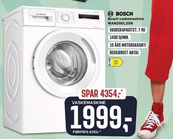 Skousen Vaskemaskine tilbud