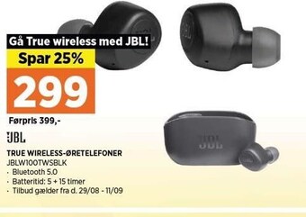 Power True wireless-øretelefoner tilbud