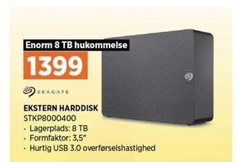 Power Ekstern harddisk tilbud