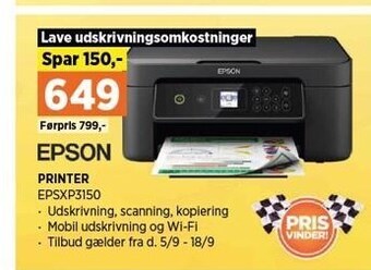 Power Printer tilbud