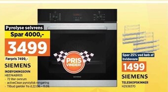 Power Indbygningsovn tilbud