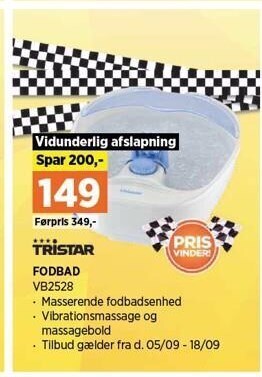 Power Fodbad tilbud