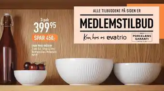 Imerco Legio nova skålsæt 3-pak - medlemstilbud tilbud