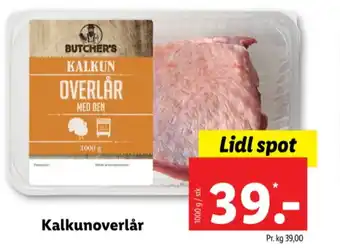 Butchers kalkunlår