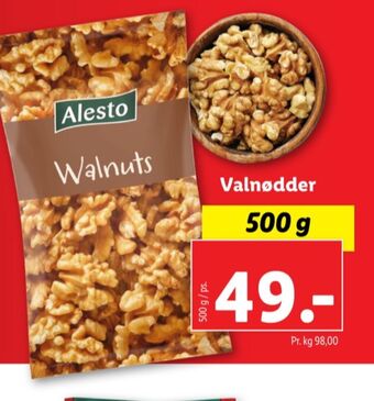 Lidl Alesto valnødder tilbud