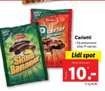 Lidl Skumbananer skum tilbud