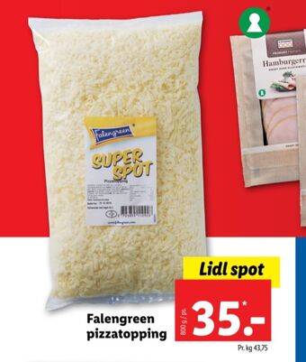 Falengreen revet ost