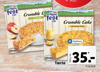 Lidl Alpenfest kager tilbud