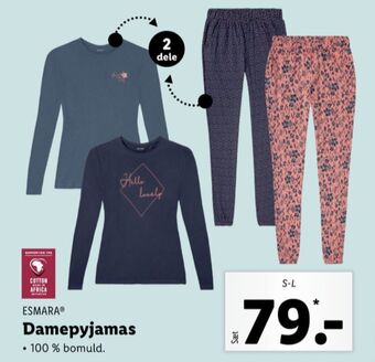 Lidl Esmara pyjamas tilbud