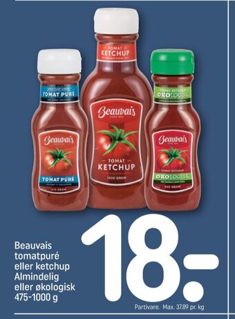 REMA 1000 Beauvais puré tilbud