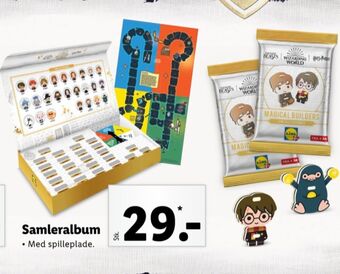 Lidl Harry potter samlealbum tilbud