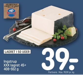 Ingstrup skæreost lagret