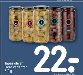 REMA 1000 Zelected oliven tilbud