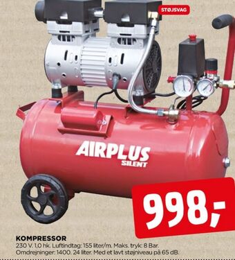 jem & fix Airplus kompressor tilbud