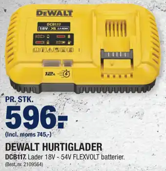 Stark Dewalt Hurtiglader DCB117 tilbud