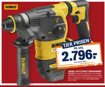 Stark Dewalt Xr Flexvolt Borehammer DCH333NT tilbud