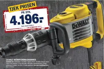 Dewalt Nedbrydningshammer D25902K-Qs