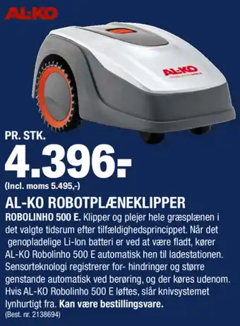 Al-Ko Robotplæneklipper ROBOLINHO 500