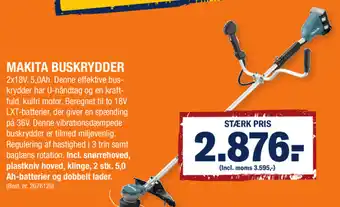 Stark Makita Buskrydder tilbud