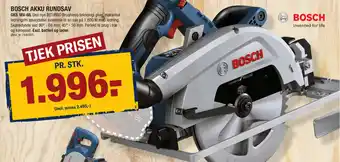 Stark Bosch Akku Rundsav GKS 18V-68 tilbud