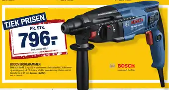 Stark Bosch Borehammer GBH 2-21 Case tilbud