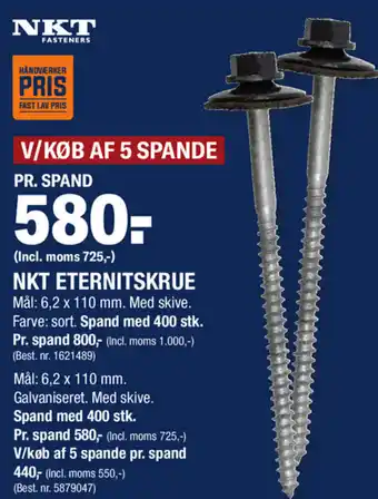 NKT Eternitskrue