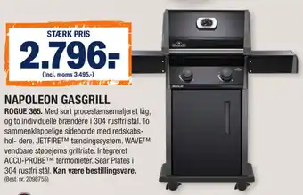 Stark Napoleon Gasgrill Rogue 365 tilbud