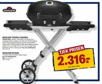 Napoleon Travelq Gasgrill PRO285X Grill , Napoleon Betræk