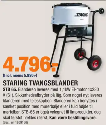 Stark Staring Tvangsblander STB 65 tilbud