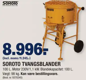 Stark Soroto Tvangsblander 100 L. tilbud