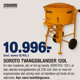 Stark Soroto Tvangsblander 120L tilbud