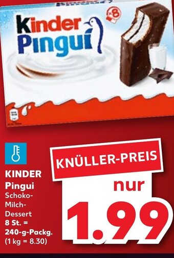 Kaufland DE Kinder Pingui tilbud