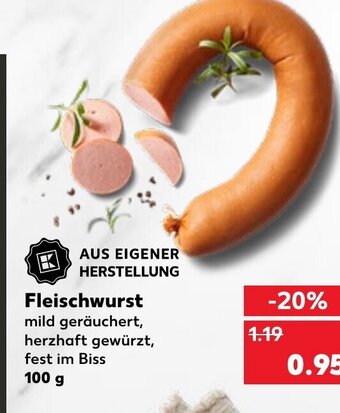 Kaufland Fleischwurst tilbud