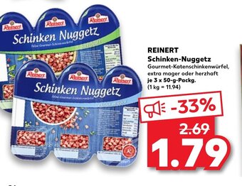 Kaufland Reinert Schinken-Nuggetz tilbud